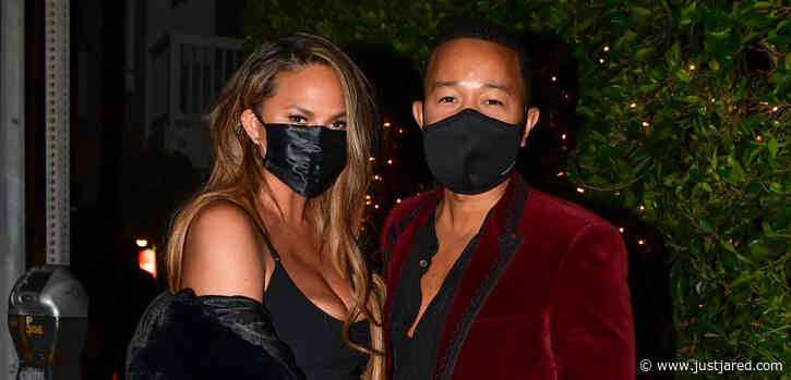 Chrissy Teigen & John Legend Step Out for Romantic Dinner on Valentine's Day!