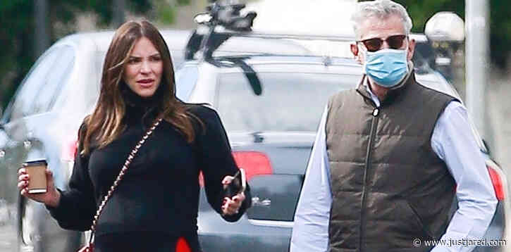 Pregnant Katharine McPhee & Husband David Foster Spend Valentine's Day Shopping Together