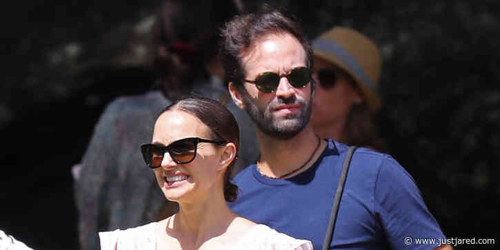 Natalie Portman & Husband Benjamin Millepied Enjoy Family Day at the Park