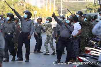 Myanmar security forces crack down on anti-coup protesters - St Helens Star