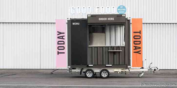 A startup is turning shipping containers into sustainable food trucks by looking to tiny homes for inspiration