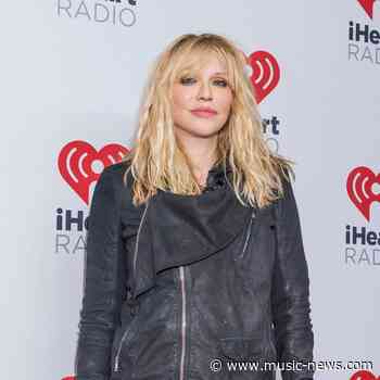Courtney Love gets Covid-19 vaccination in London