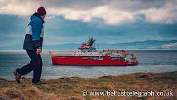 When the Boaty comes in... polar explorer drops anchor