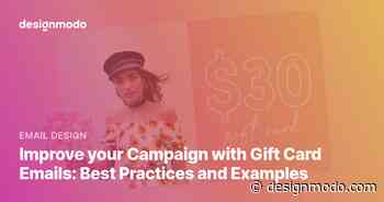 Improve your Campaign with Gift Card Emails: Best Practices and Examples
