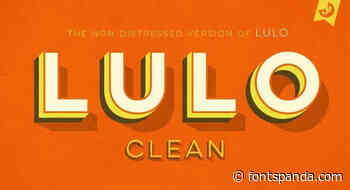 Lulo Clean Font