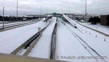 Driver alert: Avoid these iced-over Houston-area roads - CultureMap Houston