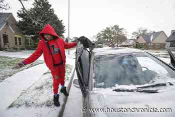 Houston going cold through Wednesday as arctic mass sticks around - Houston Chronicle