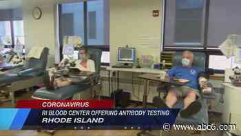 Rhode Island Blood Center continues COVID antibody testing through February - WLNE-TV (ABC6)
