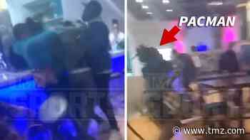 Pacman Jones Bar Fight Video Shows Violent Chaos, Chair Throwing