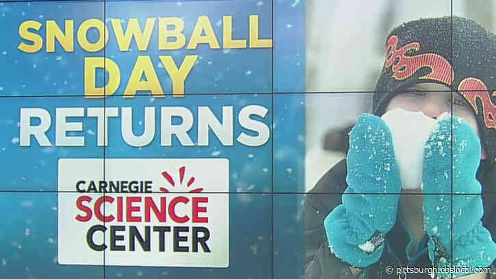 Carnegie Science Center’s Annual Snowball Day Celebration Returns