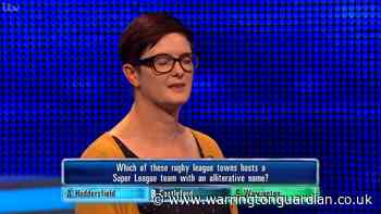 The Chase contestant gets Warrington Wolves question wrong