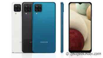 Samsung Galaxy A12 With Quad Rear Cameras, 5,000mAh Battery Launched in India: Price, Specifications