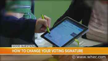Good Question: How do I update my voting signature?