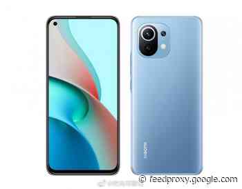 Xiaomi Mi11 Lite press render leaked