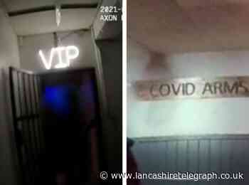 Coronavirus: Watch as police raid illegal nightclub and 'Covid Arms' pub