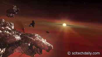 Vaporized Crusts of Earth-Like Planets Discovered in Dying Stars