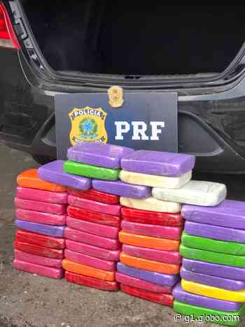PRF acha droga escondida em carro de luxo em Juatuba; 2 suspeitos são presos - G1