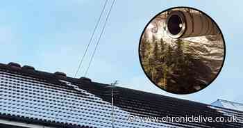 Police discover cannabis farm after snow-free roof spotted at home