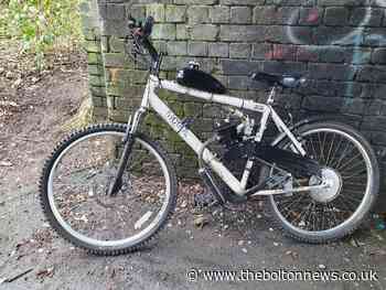 SEIZED: Bicycle converted into mechanically-propelled vehicle stopped in Great Lever