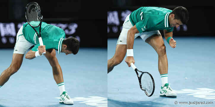 Novak Djokovic Destroys Tennis Racket in Fit of Rage During Australian Open Match (Video)