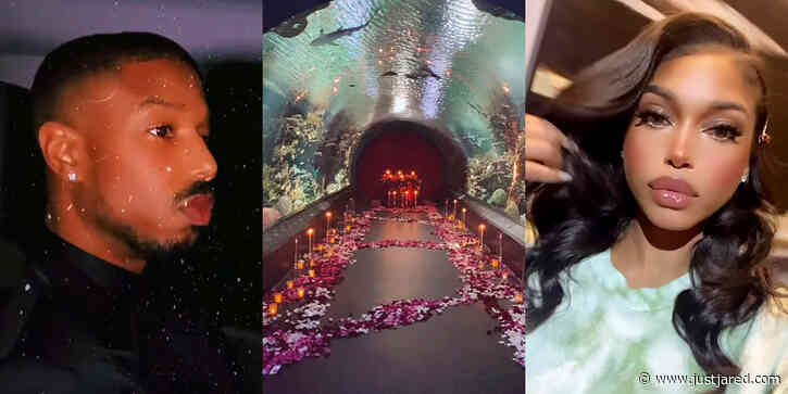Michael B. Jordan Rented Out an Entire Aquarium for Valentine's Day Date with Lori Harvey!