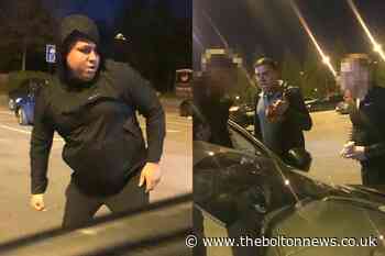 Pictures released after father, mother and son attacked on Christmas Eve near Trafford Centre
