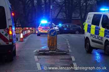 Preston New Road Road reopened after two car smash
