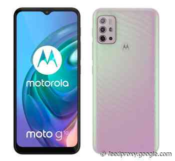 Motorola unveils the Moto G10 smartphone