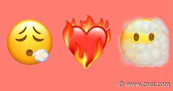 Apple adds emoji for heart on fire, exhaling face and more to iOS 14.5     - CNET
