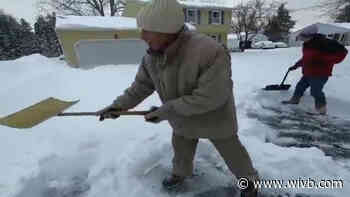 Northtown residents deal with snow clean up after winter storm