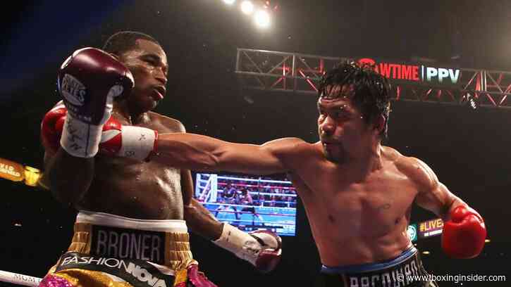 Adrien Broner Still Believes He Beat Manny Pacquiao: “He Wasn’t Hitting Me”