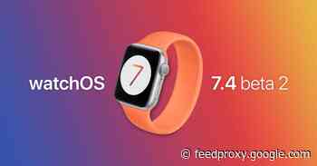Apple releases watchOS 7.4 beta 2 for Apple Watch to developers