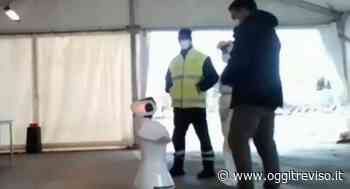 Robot accoglie i bambini al Covid Point pediatrico di Oderzo - Oggi Treviso