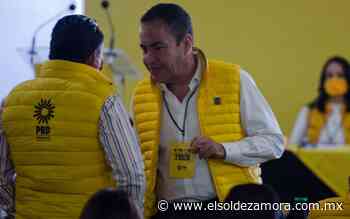 Herrera Tello rinde protesta para gubernatura con el PRD - El Sol de Zamora