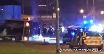 Stolen lorry over turns following 'police chase' in West Belfast - Belfast Live