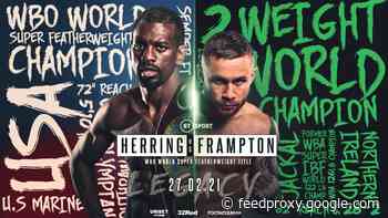 Carl Frampton suffers hand injury, Jamel Herring fight postponed until March 27th