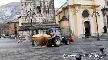 Pericolo ghiaccio, a Solofra in azione i mezzi spargisale - AvellinoToday