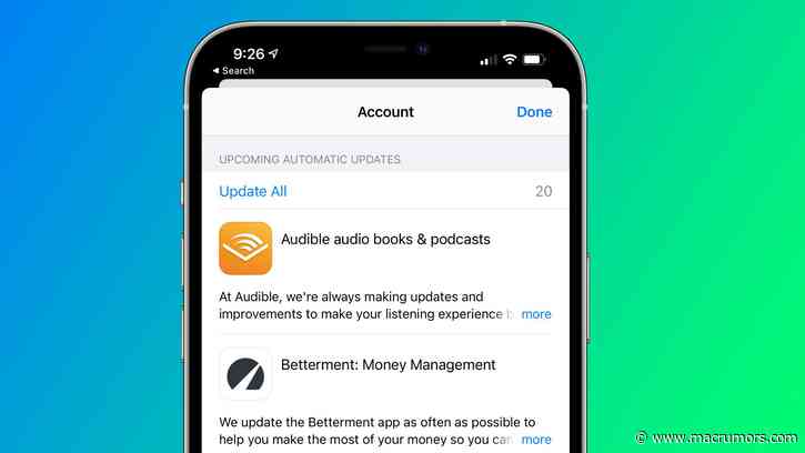 PSA: App Store Bug Hiding App Update Buttons for Some Users