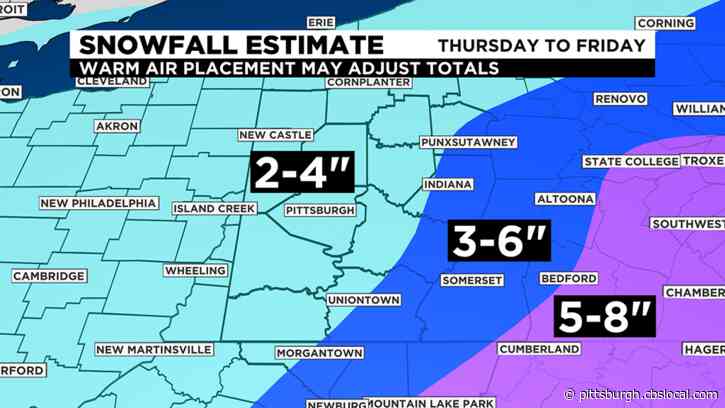 Pittsburgh Weather: Cold Temperatures And Mostly Dry Conditions On Wednesday