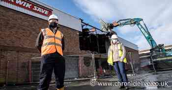 Demolition work starts as part of town's multi-million redevelopment
