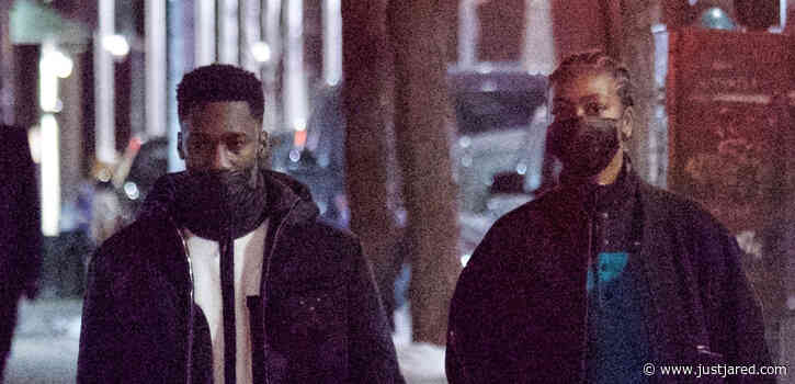 Justine Skye & New Boyfriend Giveon Go For a Stroll After Dinner Date