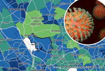 Barnet Covid-19 infection rate falls below UK average