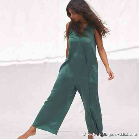 Loungewear Review: Lunya Washable Silk Double V Jumpsuit