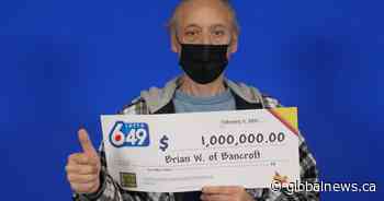 Bancroft grandfather claims $1M on lottery ticket: OLG - Global News