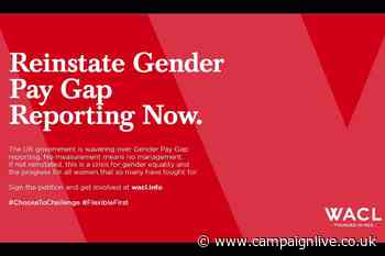 Wacl calls for return of gender pay gap reporting