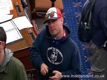Son of high-profile conservative charged over Capitol riots