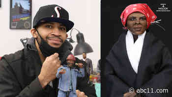 Artist sculpts lifelike figurines of Black heroes throughout American history