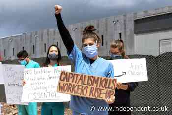 New York sues Amazon for ‘repeatedly and persistently failing’ to protect workers during Covid pandemic