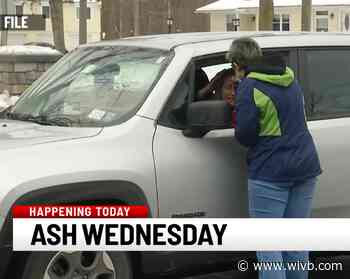 Ash Wednesday done a little differently in Williamsville due to the pandemic
