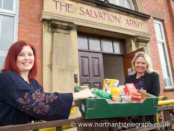 Irthlingborough Food Bank boosted by donation from housebuilder - Northamptonshire Telegraph